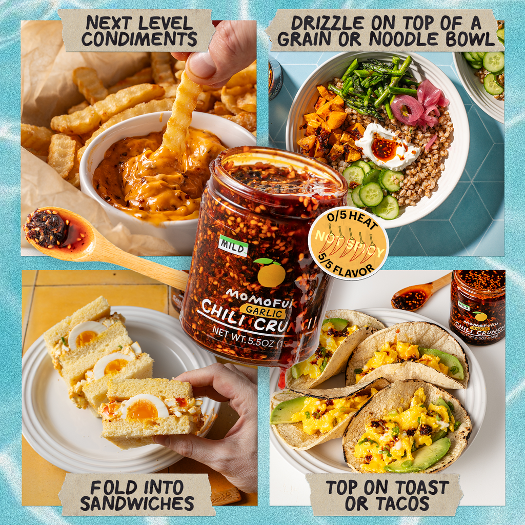 Mild Garlic Chili Crunch 4-Pack - Home Choice