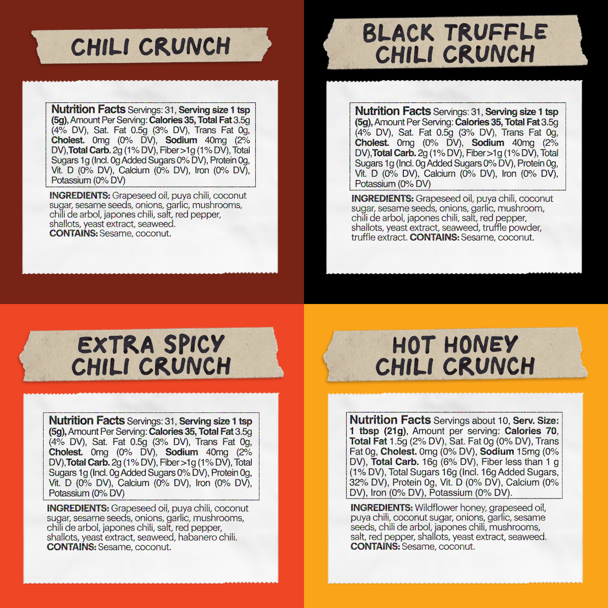 Chili Crunch Variety Pack - Fresh Pair