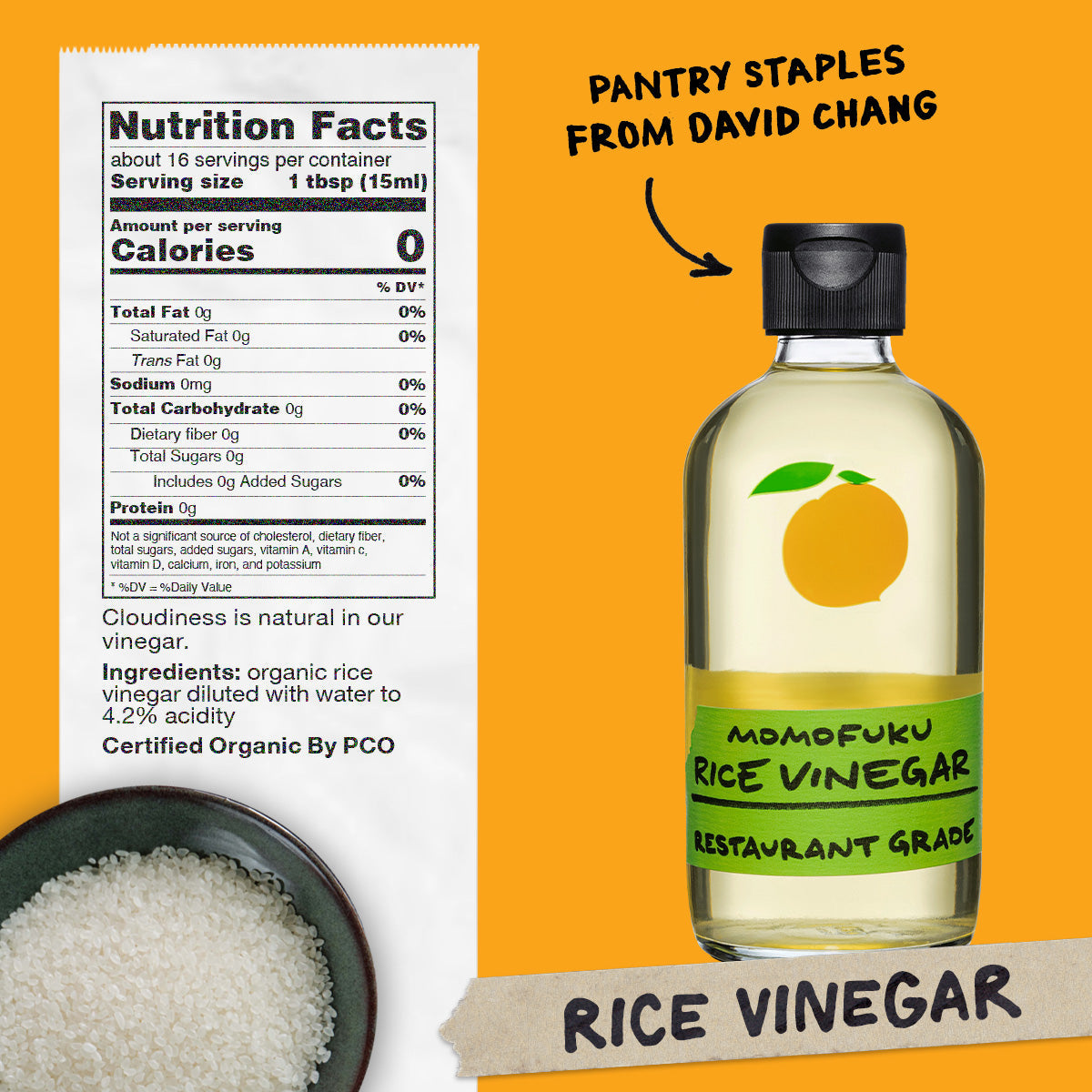 Rice Vinegar 4-Pack - Fresh Pair