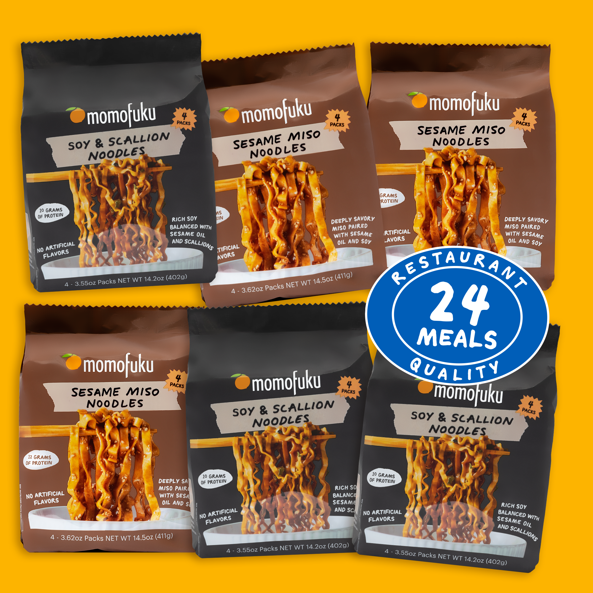 Not Spicy Noodle Pack - Easy Set
