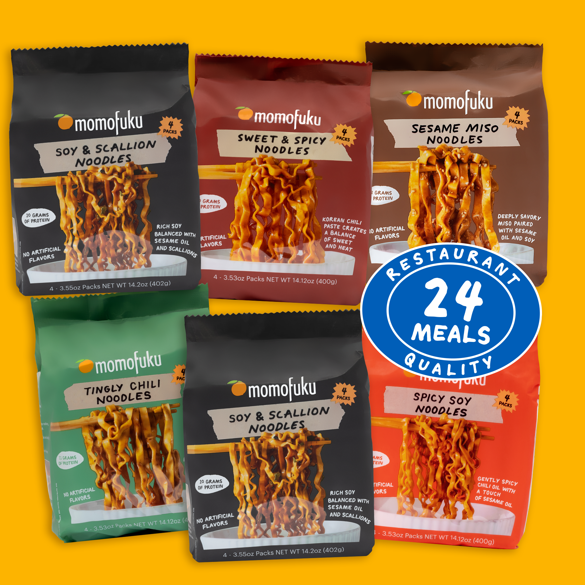 Noodle Variety Pack - Travel Edit