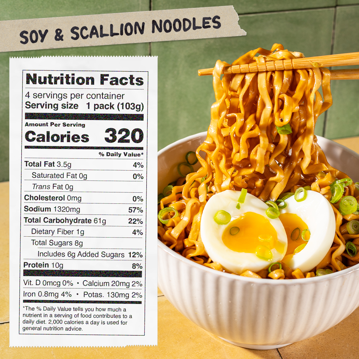 Soy & Noodles | 24 Packs - Premium Choice