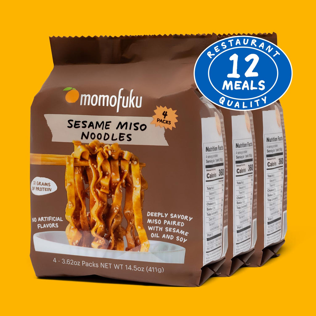 Sesame Miso Noodles | 12 Packs - Bright Touch