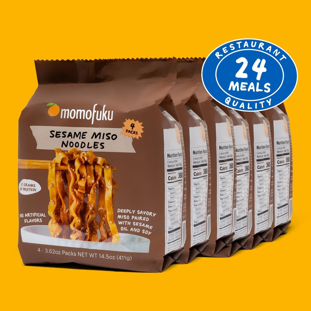 Sesame Miso Noodles | 24 Packs - Bright Touch