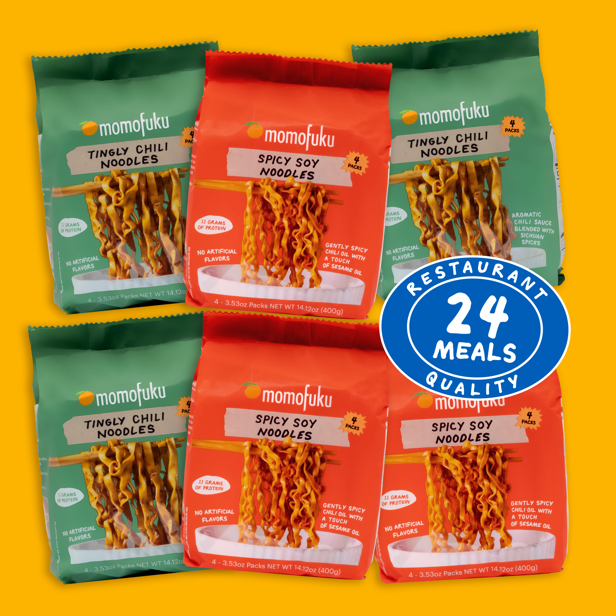 Spice Lover's Noodle Pack - Fresh Pair