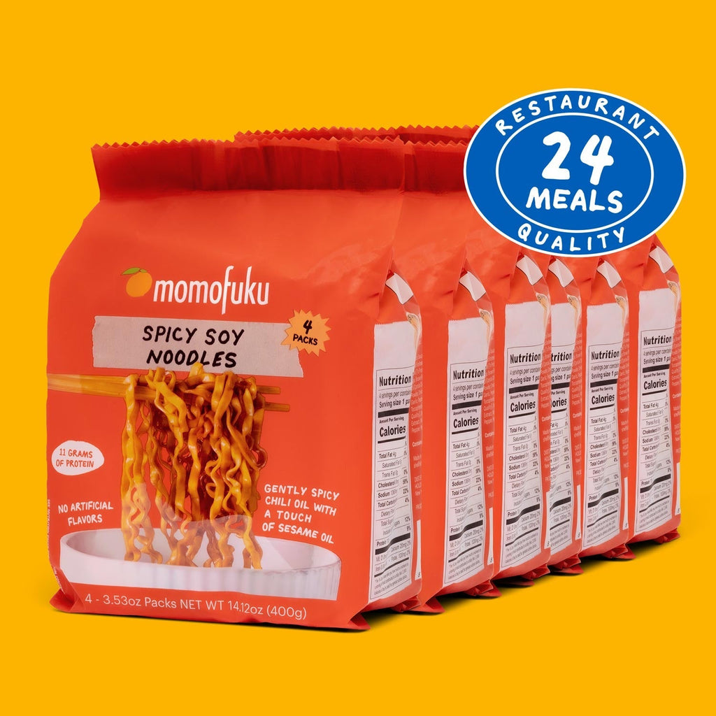 Spicy Soy Noodles | 24 Packs - Active Ready