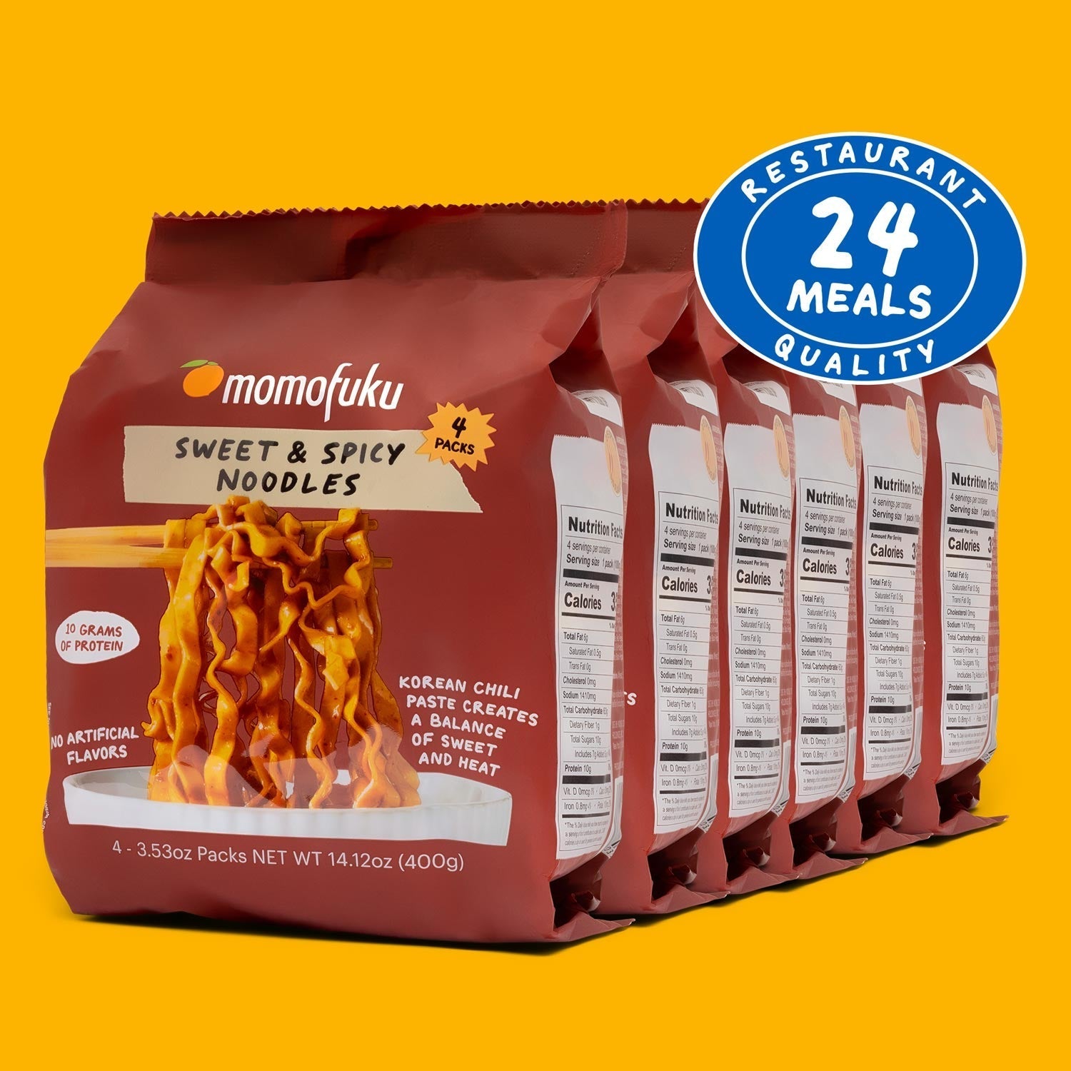 Sweet & Spicy Noodles | 24 Packs - Bright Touch
