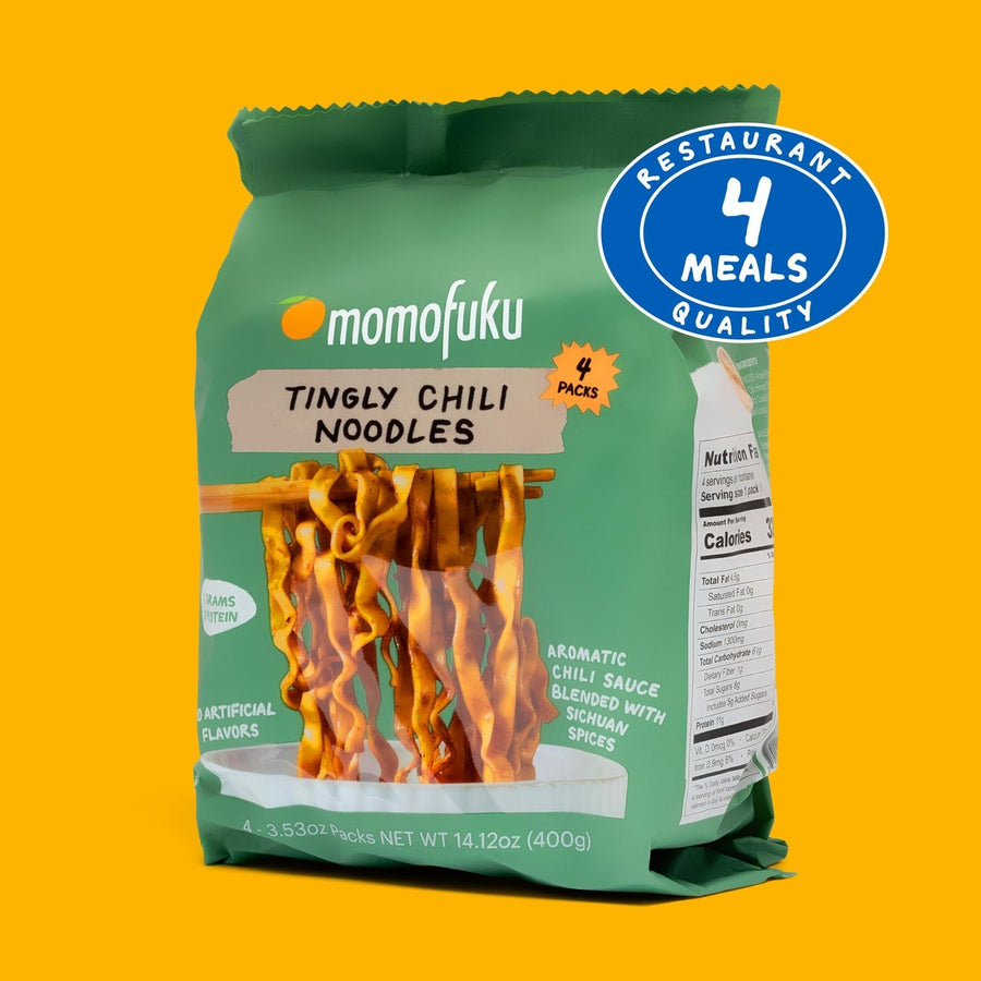 Tingly Chili Noodles | 4 Packs - Premium Choice