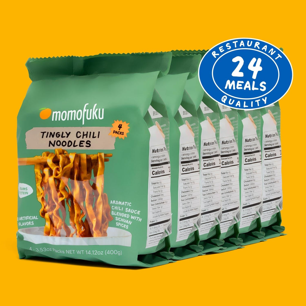 Tingly Chili Noodles | 24 Packs - Classic Finish