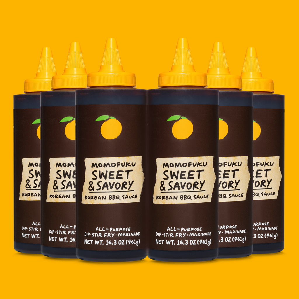 Sweet & Savory Korean BBQ Sauce 6-Pack - Classic Finish
